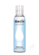 Adam And Eve Personal Water Based Lubricant 4oz