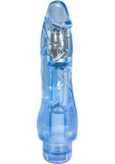 Naturally Yours Fantasy Vibrating Dildo 8.5in - Blue