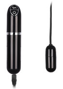 Minx Eclipse Bullet Vibrator With Remote Control - Black