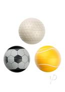 Linx Score Stroker Ball Masturbator (3 Pack) - Multicolor