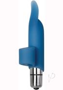 Adam Andamp; Eve Silicone Blue Dolphin Finger Vibe -...