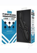 Zolo P-spot Beaded Silicone Rechargeable Anal Vibrator -...
