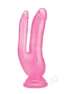 Me You Us Ultracock Jelly Double Penetrator 8in - Pink